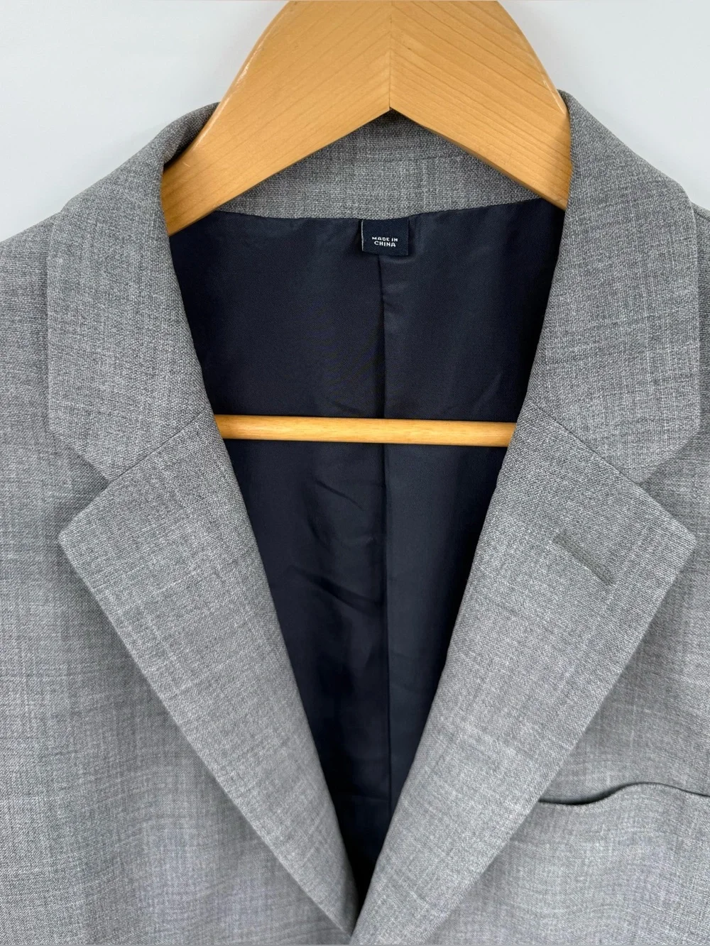 J. Crew Voyager Thompson Sport Coat Blazer Men 40L Gray Wool Wedding Guest